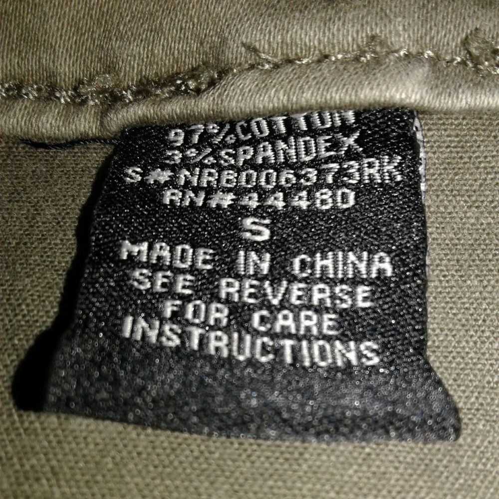 Fire Los Angeles Olive Color Skinny Jeans SZ 5 - Picture 8 of 9